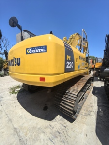 รถขุดใช้แล้วรถขุด PC200-8 Komatsu รถขุดตีนตะขาบไฮดรอลิก20Ton ญี่ปุ่นของแท้ - Product Image 2