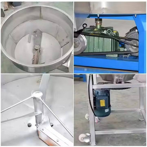 Mélangeur vertical en acier inoxydable pour l'alimentation des animaux, machine à mélanger l'alimentation des animaux de ferme, volailles et bétail - Product Image 3