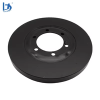 Pièces de moteur diesel Amortisseur de vibrations de vilebrequin pour contrepoids de poulie de manivelle de PC200-5 Komatsu