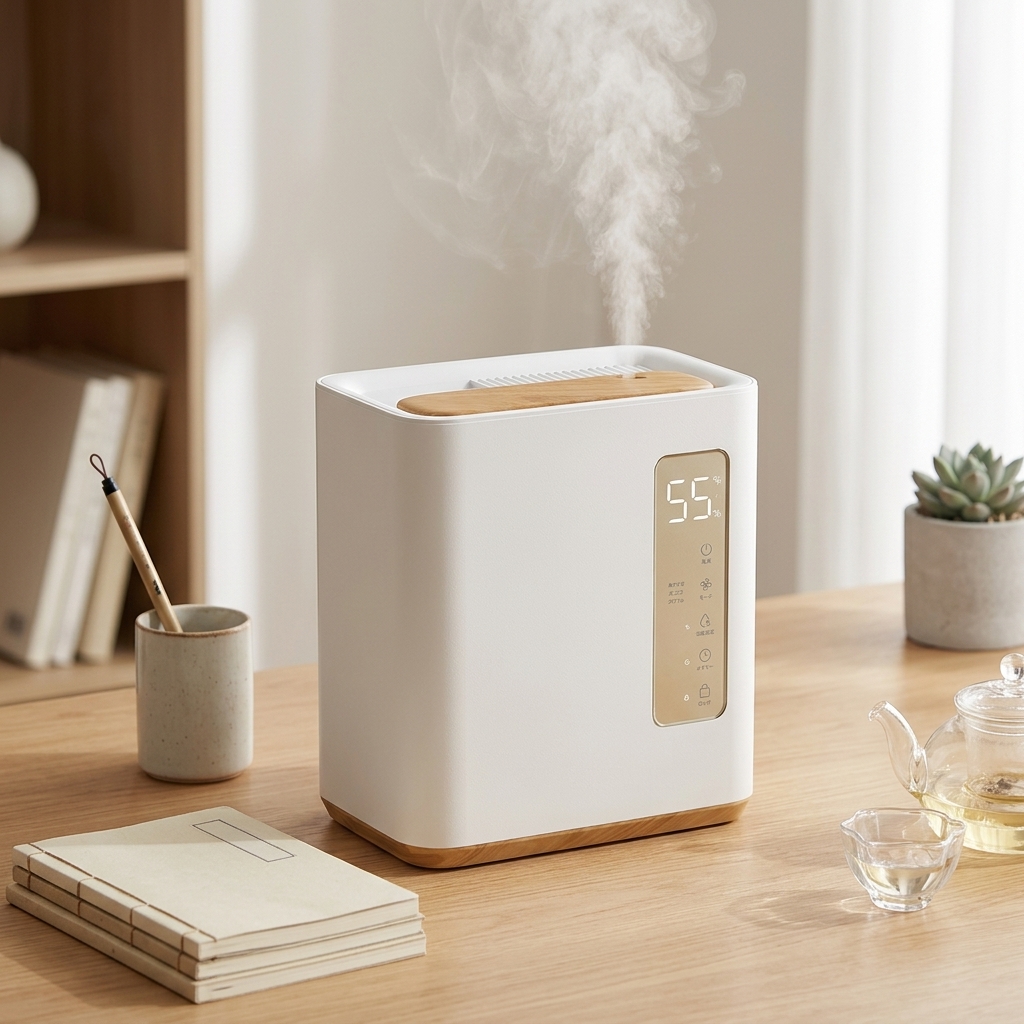 RUNAL 6L Hybrid Cool And Warm Mist Top Fill Water Smart Ultrasonic Air Humidifier With App For Home