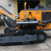 Foreuse hydraulique sur chenilles portable Kaishan, puissance élevée, efficace pour le forage de puits d'eau, les travaux miniers et la construction