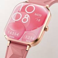 Reloj Inteligente Elegante de Alta Gama para Mujer, Compatible con Llamadas, Monitoreo Deportivo y de Salud, Presión Arterial, Frecuencia Cardíaca, Oxígeno en Sangre