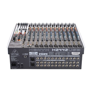 Mezclador analógico Behringer Xenyx X2442USB Stage Pa System Mezclador de consola de estudio de 24 canales con interfaz USB/Audio y efectos - Product Image 6