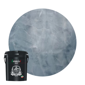 Pintura de <span class=keywords><strong>estuco</strong></span> de alto brillo, ecológica, resistente a los arañazos, para decoración del hogar, con aplicación de brocha. - Product Image 3