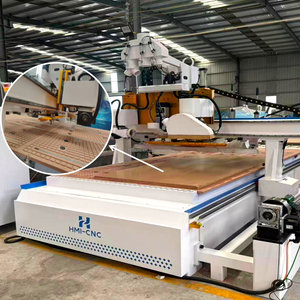 Centre d'usinage CNC ATC haute précision 1530 pour le perçage et le fraisage de panneaux de meubles en MDF et contreplaqué - Product Image 1
