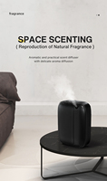 Diffuseur d'huiles essentielles sans eau écologique USB en gros, contrôlé par application, grande capacité, mural, sans fil