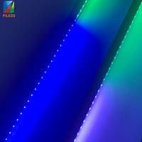 Ledmi barre diode électroluminescente numérique, rondelle murale Rgbw Dmx pixel bar bridge éclairage architectural extérieur façade linéaire