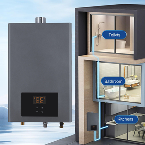 Hot bán 13L thông minh máy nước nóng cho phòng tắm vòi sen ng LPG với ngay lập tức kiểm soát nhiệt độ & đồng trao đổi nhiệt <span class=keywords><strong>gas</strong></span> Powered - Product Image 4