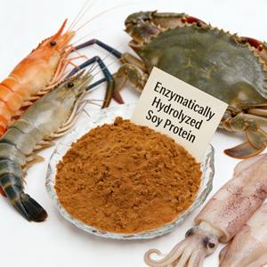 ส่วนผสมอาหารสัตว์น้ำ โปรตีนถั่วเหลืองไฮโดรไลซ์ เปปไทด์ เป็นสารดึงดูดอาหารสัตว์ที่มีประสิทธิภาพสูง และทดแทน<span class=keywords><strong>ปลา</strong></span>ป่นสำหรับกุ้งและ<span class=keywords><strong>ปลา</strong></span> - Product Image 2