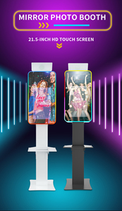 Cabina de Fotos DSLR con Espejo Mágico de Autoservicio para Eventos y Fiestas de Bodas, con Pantalla Táctil de 21.5 Pulgadas y Luz de Flash Integrada - Product Image 6