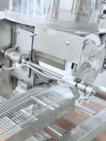 Nouvelle machine automatique à galettes de viande et hamburgers Arepa De Carne 220V haute capacité