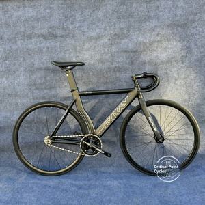 GRIS F17 Breaking <span class=keywords><strong>Wind</strong></span> <span class=keywords><strong>Dead</strong></span> Flying 700c Off-Road 3 velocidades Freno de disco de aleación de aluminio de cola suave Bicicleta de piñón fijo de alta carga - Product Image 6