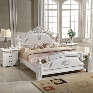 2023 2 pièces Appliques en bois européennes décoratives en bois sculpté décalcomanie non peinte sculpture pour meubles porte <span class=keywords><strong>lit</strong></span> armoire - Product Image 2