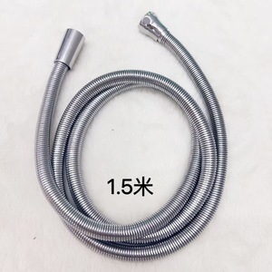 สายฝักบัวอังกราน 1.5 ม. สแตนเลสสตีล แกนทองแดง หัวทองแดง สายประปาแบบยืดหยุ่น - Product Image 2