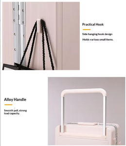 <span class=keywords><strong>Valigia</strong></span> Trolley Unisex alla Moda, 20/24 Pollici, Resistente alle Cadute, Bagaglio a Mano di Grande Capacità, <span class=keywords><strong>Valigia</strong></span> da Viaggio Silenziosa - Product Image 2