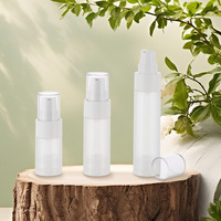 Emballage cosmétique de luxe, flacon pompe sans air de 15 ml, flacon de lotion en plastique de 30 ml et 50 ml