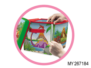 Nouveau <span class=keywords><strong>tapis</strong></span> de <span class=keywords><strong>jeu</strong></span> 2 en 1 pour enfants, boîte de rangement pliable, <span class=keywords><strong>tapis</strong></span> de <span class=keywords><strong>jeu</strong></span> <span class=keywords><strong>dinosaure</strong></span> - Product Image 4