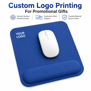 Custom Logo Ergonomic Mouse Pad with Wrist Rest Soft Memory Foam Non-Slip Gaming <b>Mousepad</b> for Office Business Promotional Gift - Product Image 2