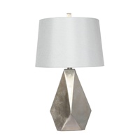 Lampe de table LED E14 moderne élégante en argent flexible à succès pour la décoration de la maison Salon