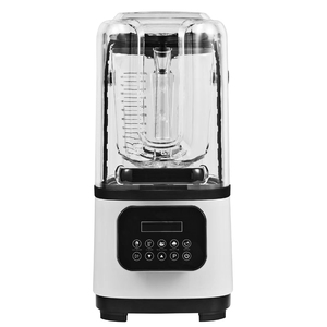 Licuadora profesional con escudo Licuadoras de encimera comercial Trituradora de hielo Máquina para hacer conos de nieve para batidos Batidos Peree - Product Image 6