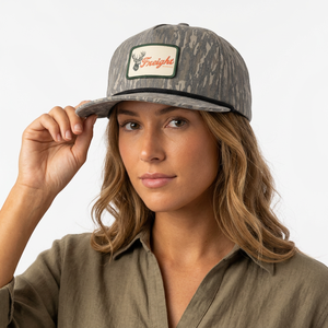 Gorra Snapback de Camuflaje con 6 Paneles, Ajustable, Unisex, Casual, con Logotipo Bordado en el Panel Frontal - Product Image 3