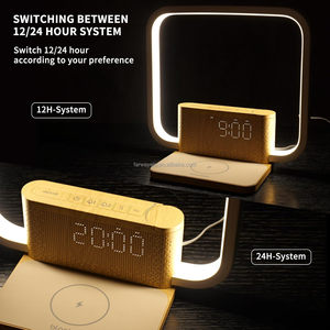 <span class=keywords><strong>Despertador</strong></span> con Luz de Amanecer y Carga Inalámbrica, Lámpara Táctil de Escritorio, Luz <span class=keywords><strong>para</strong></span> Despertar, Lámparas de Noche con 10 Sonidos de Ruido Blanco Natural - Product Image 4