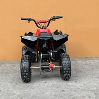 Véhicule tout-terrain électrique 4 roues 500W à moteur à balais pour jeunes et adultes (7-20 ans) – Quad ATV de plage tout-terrain – Offre spéciale