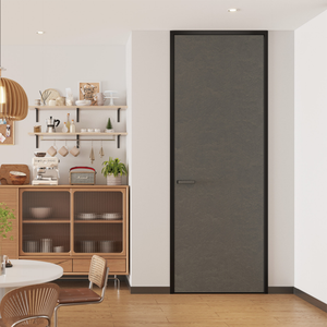 Porta Invisibile a Bordo Stretto con Apertura Laterale, Design Moderno, Isolamento Acustico, Impermeabile, Silenziosa, Senza Vernice, per Magazzini e Appartamenti - Product Image 3