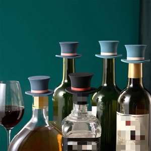 Wholesale Magic Hat <b>Wine</b> Bottle <b>Stopper</b> Seal Cork Cover Silicone Kitchen Tools - Product Image 6