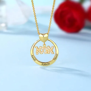 Collar con Colgante de Nombre en Hebreo Personalizado, Acero Inoxidable 316L, Letras en <span class=keywords><strong>Escritura</strong></span> Hebreo, Chapado en Oro de 18K - Product Image 2