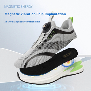 Chaussures de sécurité unisexes tendance avec amorti <span class=keywords><strong>magnétique</strong></span>, <span class=keywords><strong>semelle</strong></span> antidérapante et absorption des chocs - Product Image 1