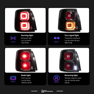 Conjunto de luces traseras LED Range Rover Sport modificado 05-13 especialmente utilizado para conducir la luz de señal de giro del freno - Product Image 4