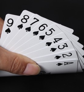 Wholesale Whole Box of High-Grade Playing Cards High-Quality Large Character Texas Poker Cards - Product Image 1