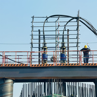 Cric hydraulique intelligent à levage continu / Cric à câble pour le levage de structures lourdes