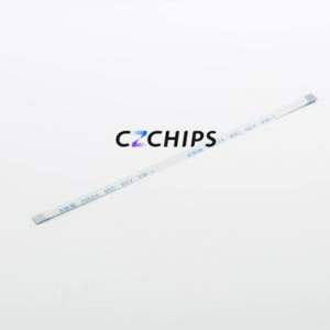 HX FFC-0.5-6P-100mm FFC Cable (Flexible Flat Cable) P=0.5mm Connector 6P 0.5mm 0.3mm Non-Inverting - Product Image 1