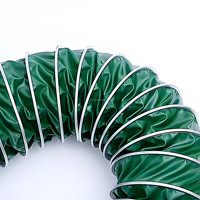 Conduit de ventilation en tissu à trois épreuves télescopique sans restriction écologique connecteur de conduit de ventilateur à connexion souple Flexible
