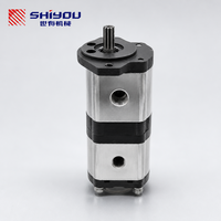SHIYOU RE223233 Tandem-Hydraulikzahnradpumpe Diesel 38 22 LPM Jo-hn für 5425 5525 5625 5725 5082C 5090C Traktorteile