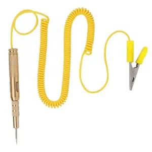 Testeur de <span class=keywords><strong>circuit</strong></span> de phare de <span class=keywords><strong>voiture</strong></span>, lampe de tension automobile DC 6V 12V 24V, stylo de test en cuivre, détecteur, sonde lumineuse, lampe de test de système - Product Image 5