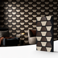 Panel Acústico de Madera Natural Akupanel para Decoración de Paredes Interiores, Paneles de Pared Absorbentes de Sonido y Reductores de Ruido