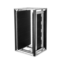 3W-9805301B5-4 Porte-revues réglable en plastique ESD et alliage d'aluminium, mobilier de bureau, capacité 30 kg, design industriel, métal