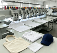 Nouvelle machine à broder 3D à 2 têtes pour la broderie de logos en relief et en mousse