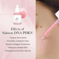 Sérum Visage OEM ADN de Saumon PDRN 30ml Peptide Rose Niacinamide Éclaircissant Hydratant Anti-Âge