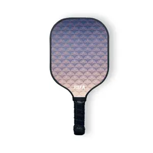 Grosir disesuaikan produsen grafit serat karbon raket dayung Fiberglass wajah inti Pickleball dayung