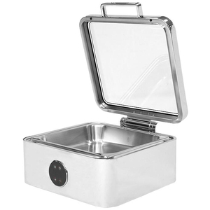 Equipo de Catering para Servicio de Alimentos, Juego de Recipientes para Calentar Comida, Juego de Recipientes Eléctricos para Calentar Comida sin Agua - Product Image 1