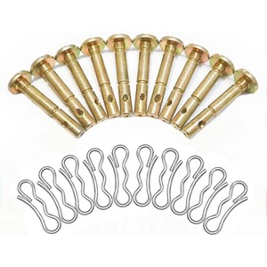 Kit de broches de cisaillement 738-04124A et 714-04040 pour pièces de déneigeuse MTD, tige ronde en laiton, usage domestique - Product Image 1