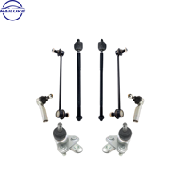 NAILUKE Kit d'embouts de biellette de direction et de rotules pour système de direction, compatible Toyota Corolla ZRE ZRE17 2014-