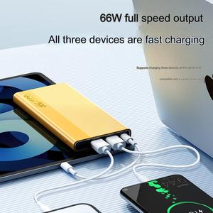 สินค้าใหม่ปี 2024 พาวเวอร์แบงค์ไร้สาย Li-Polymer ความจุสูง 20000mah ช่องเสียบ Type-C ขนาดเล็ก รองรับ PD กำลังไฟ 20W ชาร์จเร็ว เทคโนโลยี GaN Ultra - Product Image 4