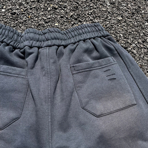 <span class=keywords><strong>Pantaloncini</strong></span> da <span class=keywords><strong>Uomo</strong></span> Oversize <span class=keywords><strong>in</strong></span> Cotone Pesante <span class=keywords><strong>con</strong></span> Lavaggio Acido Vintage, Stile Streetwear di Alta Qualità, Personalizzabili OEM - Product Image 4