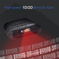 Lecteur de codes-barres PDA 4G, étanchéité IP68, lecteur de cartes RFID, PDA portable Android 12, lecteur portable UHF, collecteur de données