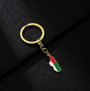 메릴랜드 골든 드롭스 오일 펜던트 키체인 액세서리 장식 민족 스타일 다용도 스테인리스 스틸 액세서리 - Product Image 5